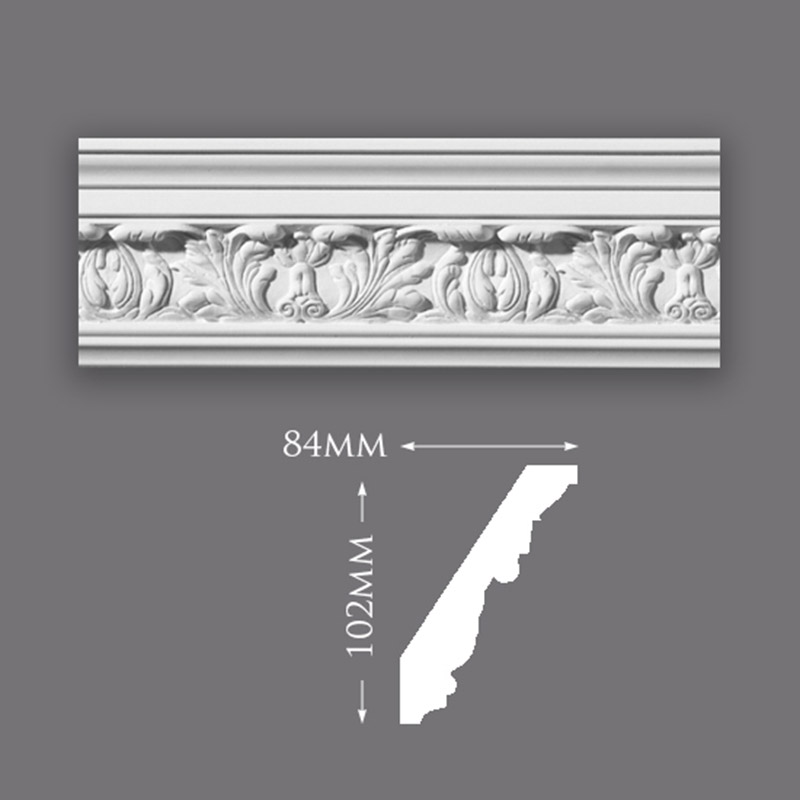 C0021-Acanthus-Leaf-800 Large Plain Ceiling Rose
