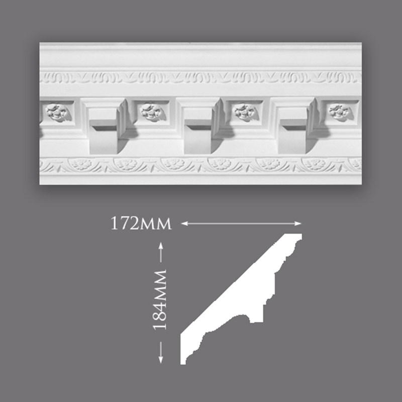 C0054-Doric-&-Floret-800 Small Victorian Ceiling Rose