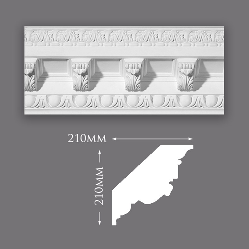 C0055-Byron-800 Acanthus Leaf Celing Rose