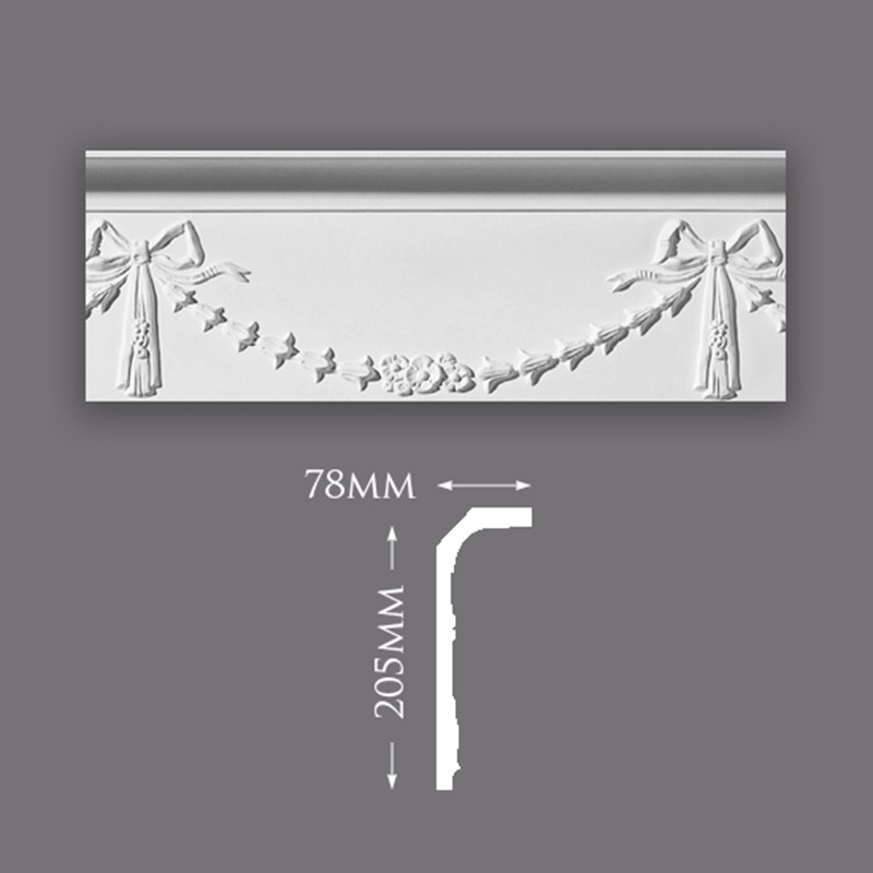 C0064-Adam-Swag-&-Drop-800 Small Victorian Ceiling Rose