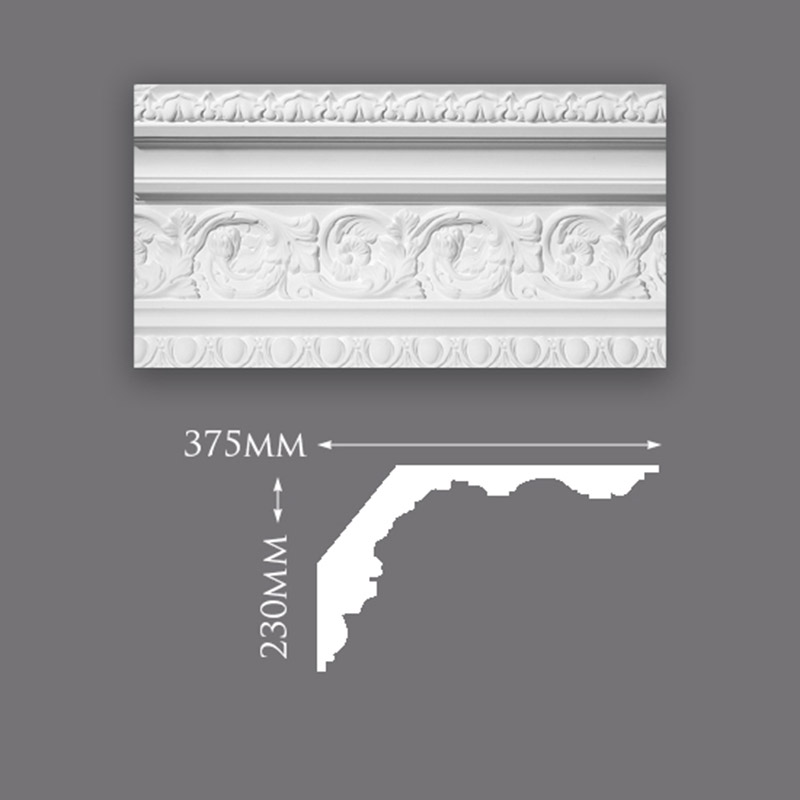 C0074-Chelsea-800 Acanthus Leaf Celing Rose