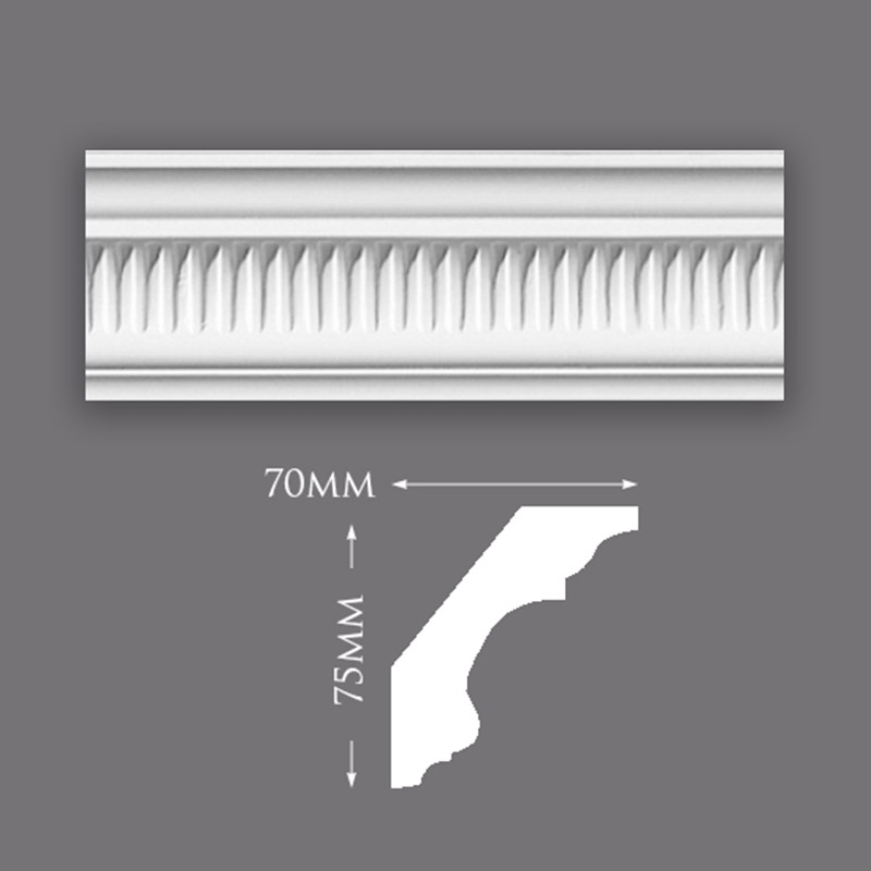 C0080-Small-Ribbed-Cove-800 Large Thistle Ceiling Rose