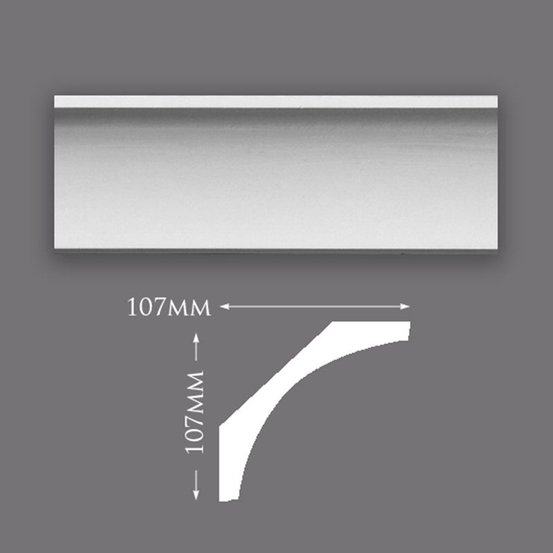 C0101-Plain-Run-Cove-800 Large Plain Ceiling Rose