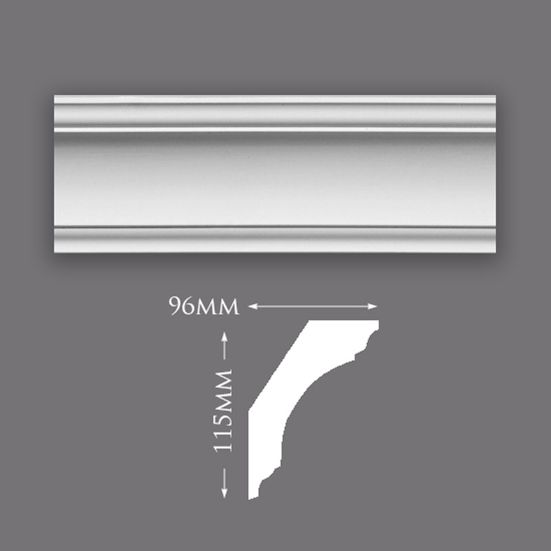 C0102-Small-Cove-800 Large Thistle Ceiling Rose