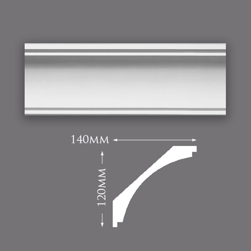 C0104-Plain-Run-Cove-800 Large Plain Ceiling Rose