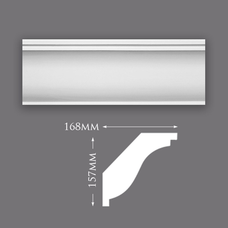 C0106-Ogee-Cove-800 Small Plain Ceiling Rose