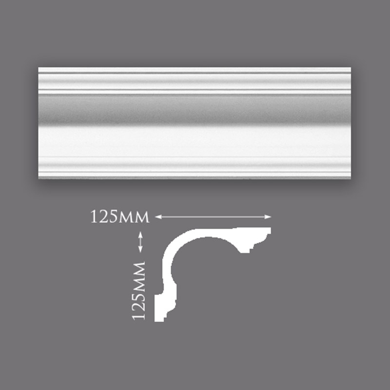 C0119-Trinity-Swan-Neck-800 Small Plain Ceiling Rose