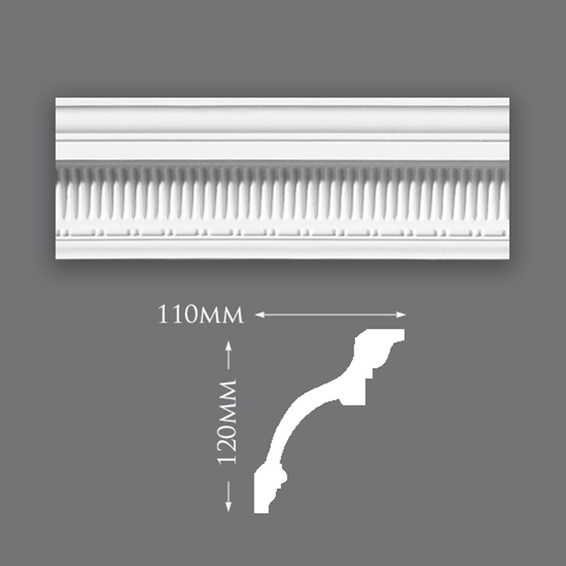 C0124-Large-Rib-&-Bead-800 Large Plain Ceiling Rose