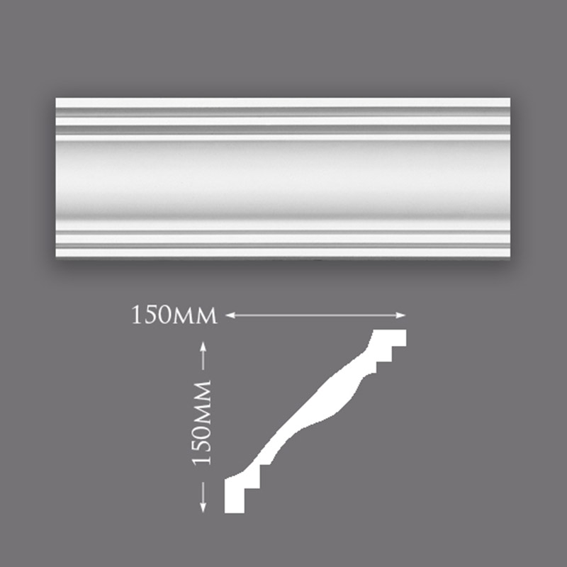 C0132-Oxford-800 Small Plain Ceiling Rose