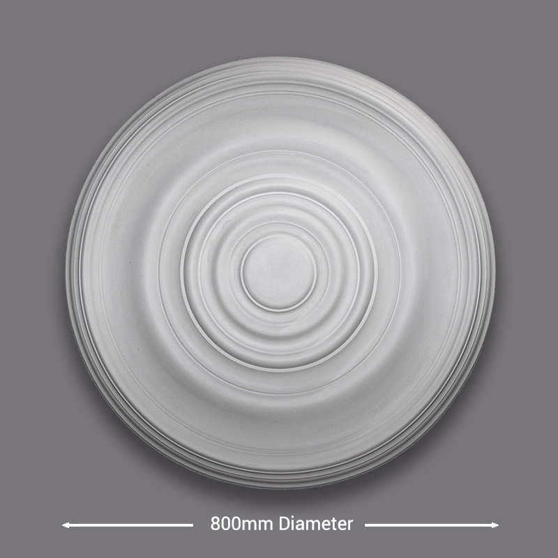 CR10-Large-Plain-Ceiling-Rose-Diameter Large Plain Ceiling Rose