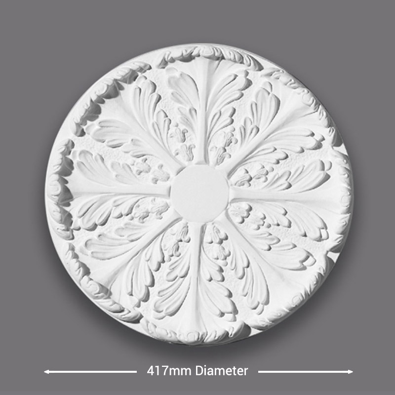 CR25-Acanthus-Leaf-Celing-Rose-Diameter Acanthus Leaf Celing Rose
