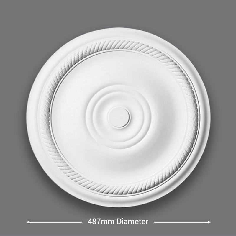 CR27-Rope-Ceiling-Rose-Diameter Rope Ceiling Rose