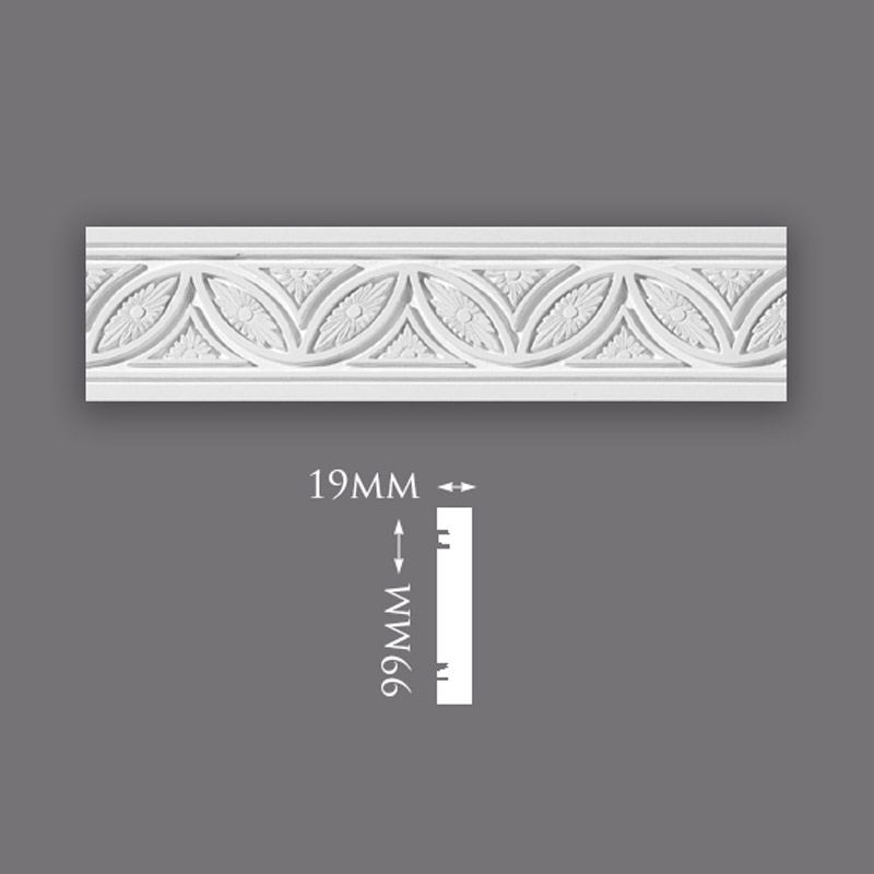 Small Plain Ceiling Rose