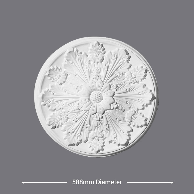 CR31 Small Rondelle Ceiling Rose