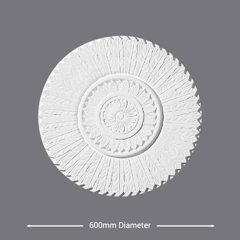CR33 Ornate Ribbon Ceiling Rose
