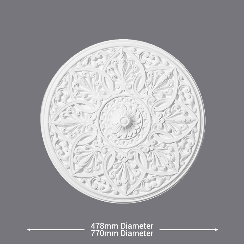 CR39 Ornate Ribbon Ceiling Rose